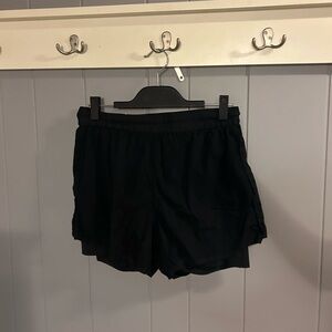 Black Nike Yoga Shorts